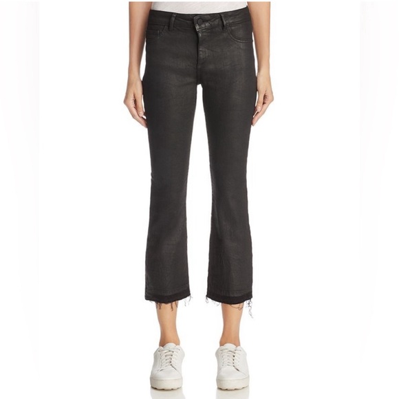 DL1961 Lara Midrise Intrasculpt Cropped Boot Jeans - Picture 2 of 10